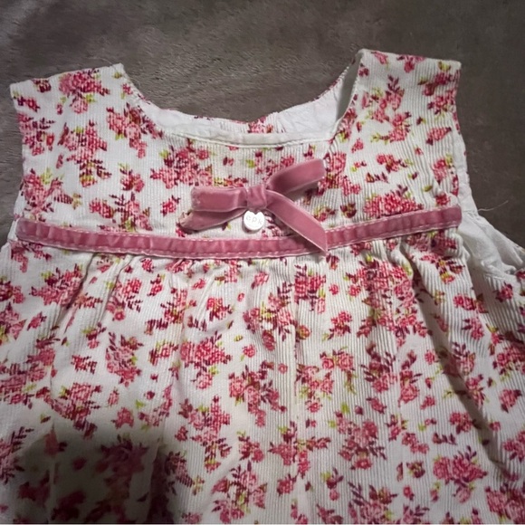 Adorable Floral Kids Dresses - Pink and White - Picture 3 of 16